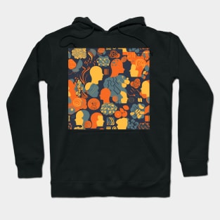 Imaginative approach - Abstract Mindset Seamless Pattern Hoodie